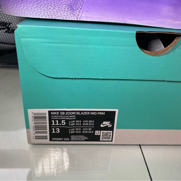 🆕 Nike	 Zoom Blazer Mid Premium SB 'Lilac' - Picture 12 of 13